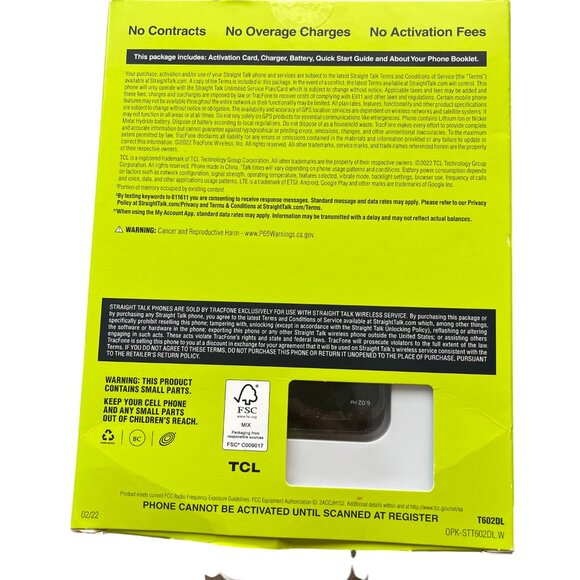 Straight Talk New In Box Cell Phone NEW - Picture 5 of 6